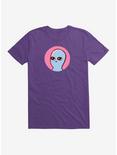 Strange Planet Centered Icon T-Shirt, PURPLE, hi-res