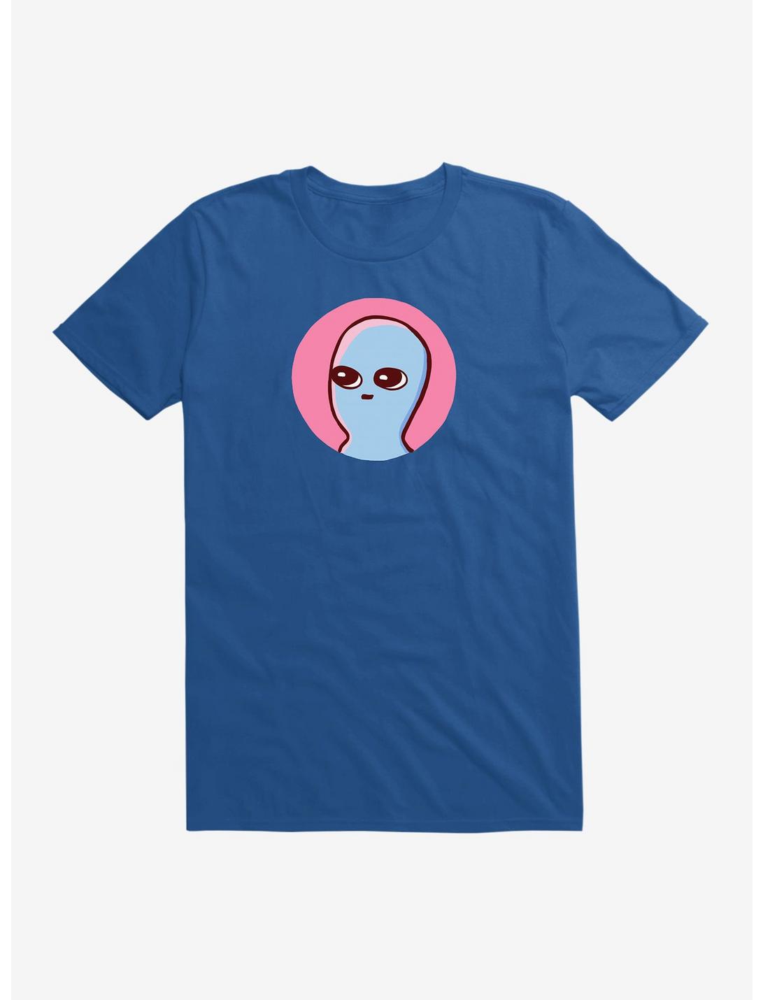 Strange Planet Centered Icon T-Shirt, ROYAL, hi-res