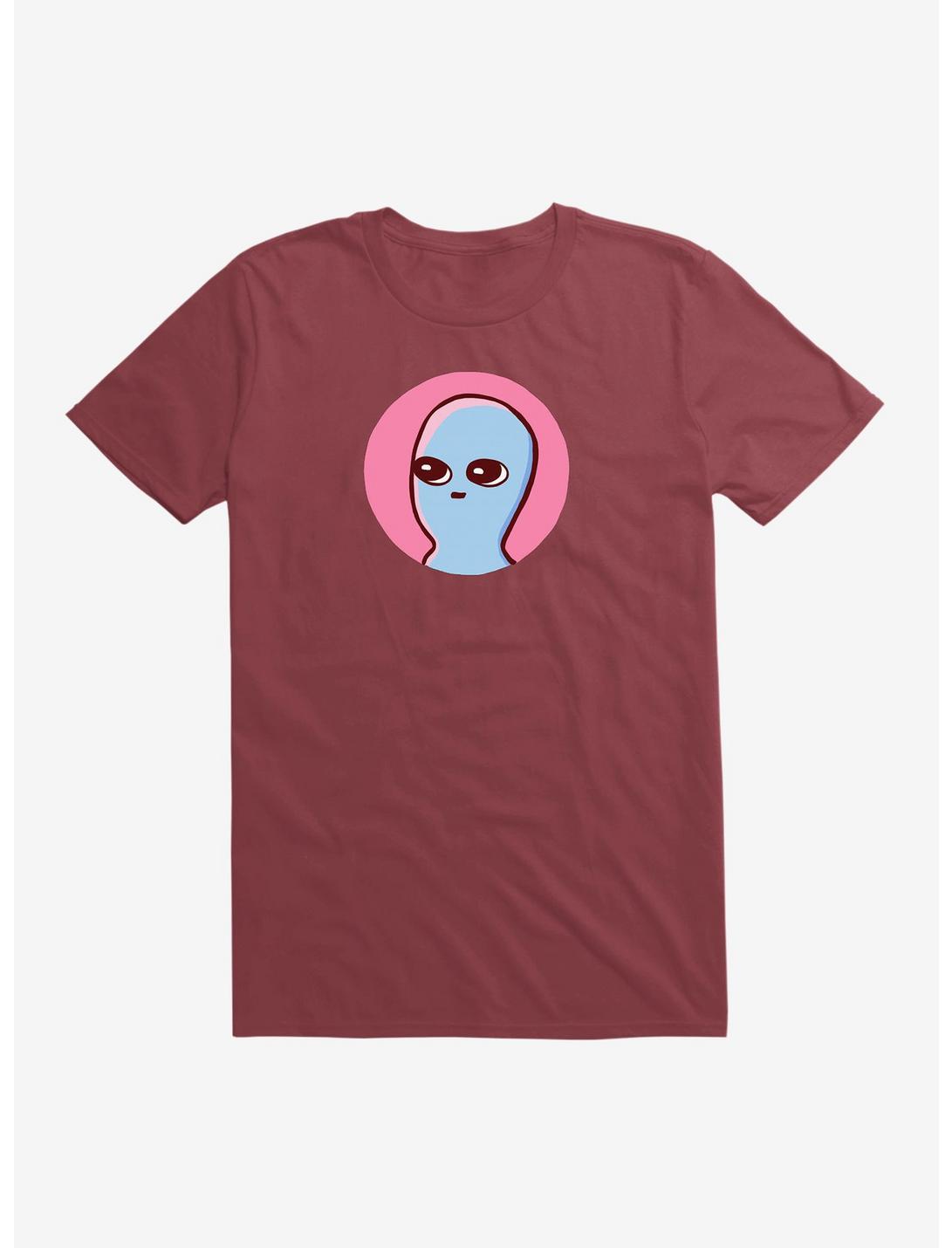 Strange Planet Centered Icon T-Shirt, SCARLET, hi-res