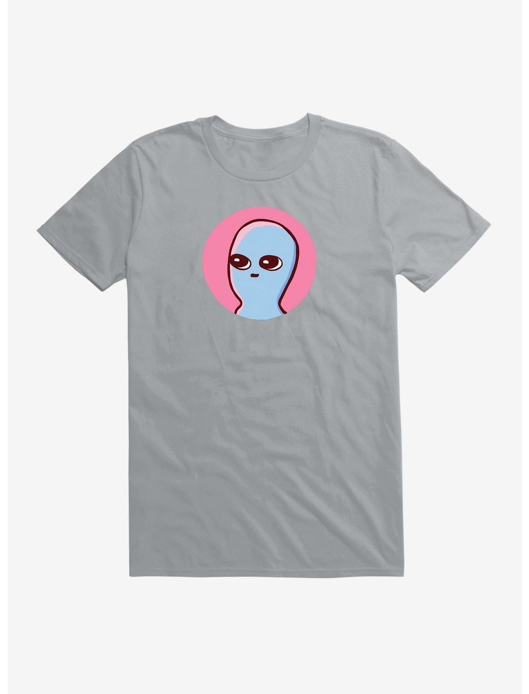 Strange Planet Centered Icon T-Shirt, SILVER, hi-res