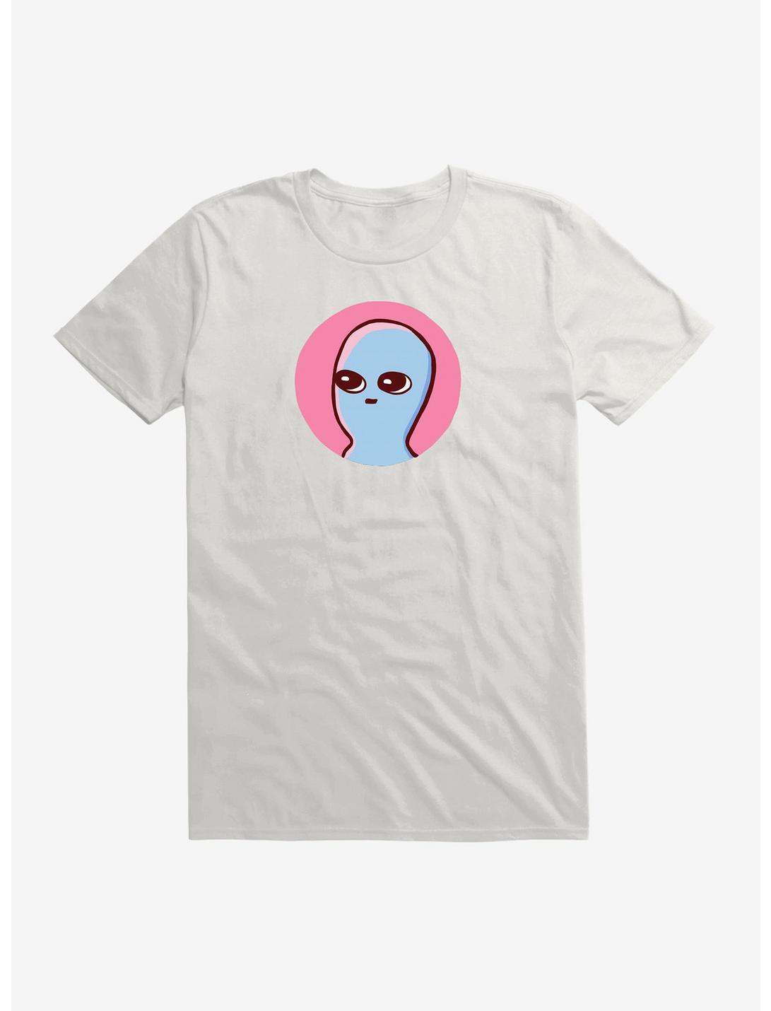 Strange Planet Centered Icon T-Shirt, WHITE, hi-res