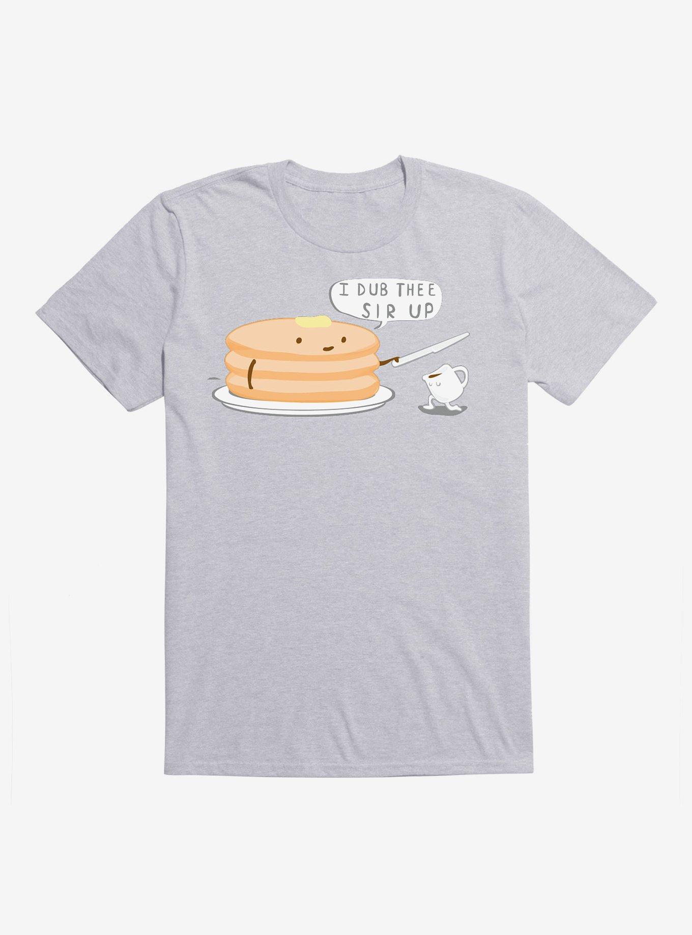Knight Of The Breakfast Table! T-Shirt, HEATHER GREY, hi-res