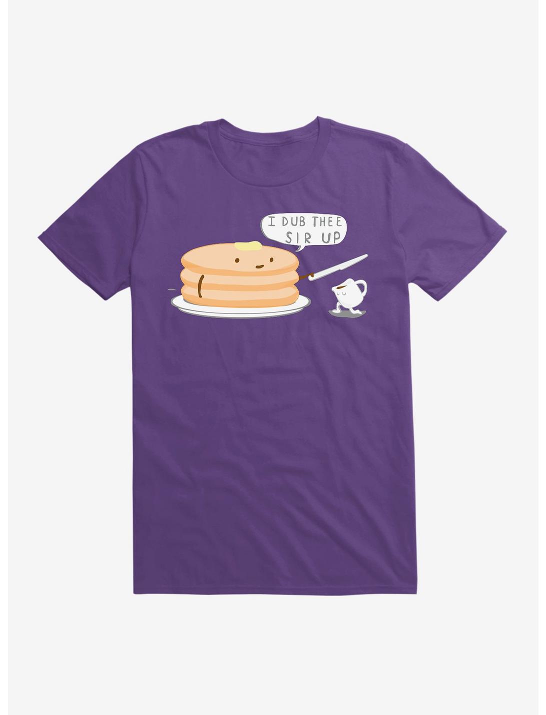 Knight Of The Breakfast Table! T-Shirt, PURPLE, hi-res