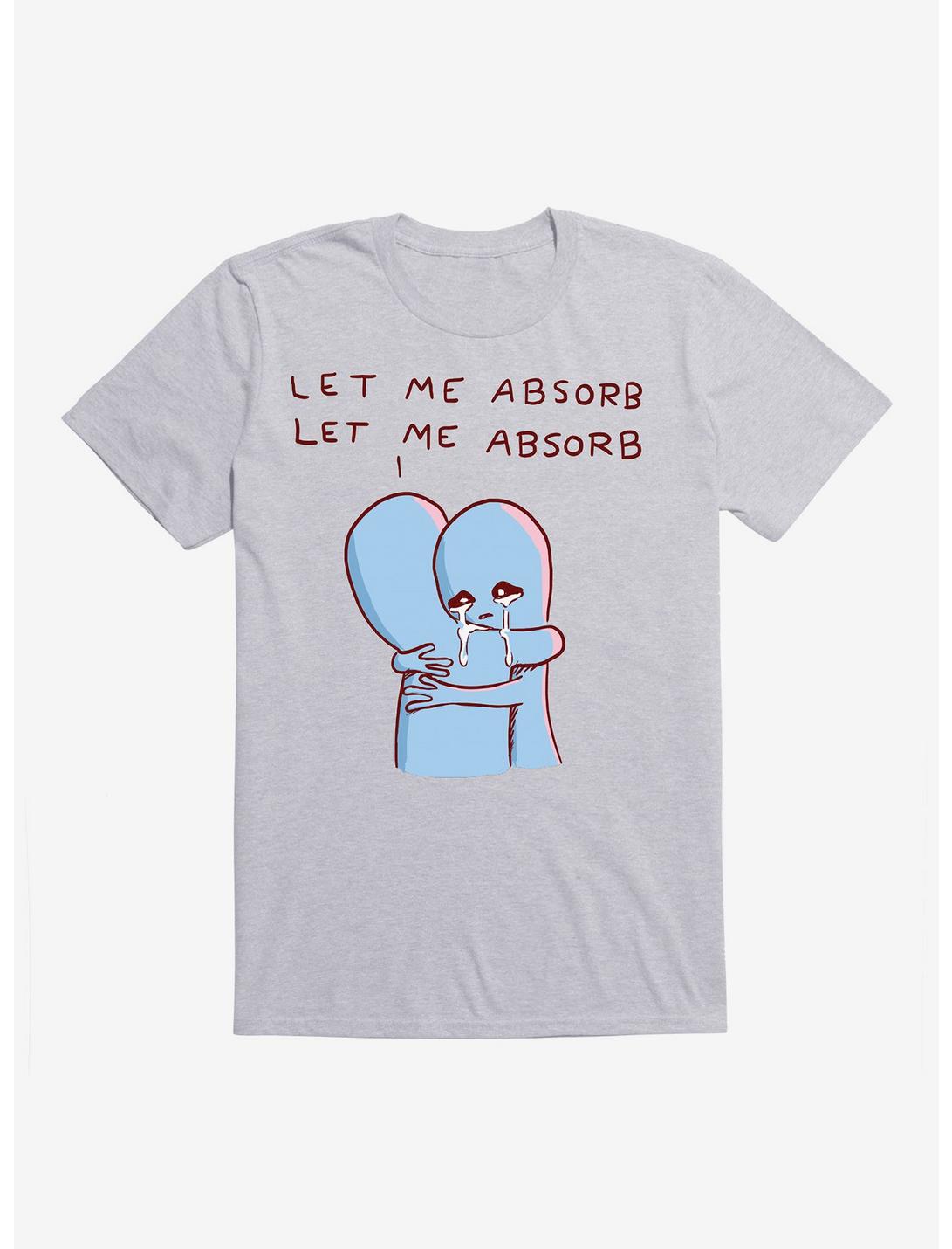 Strange Planet Let Me Absorb T-Shirt, HEATHER GREY, hi-res