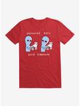 Strange Planet Vibrando T-Shirt, RED, hi-res