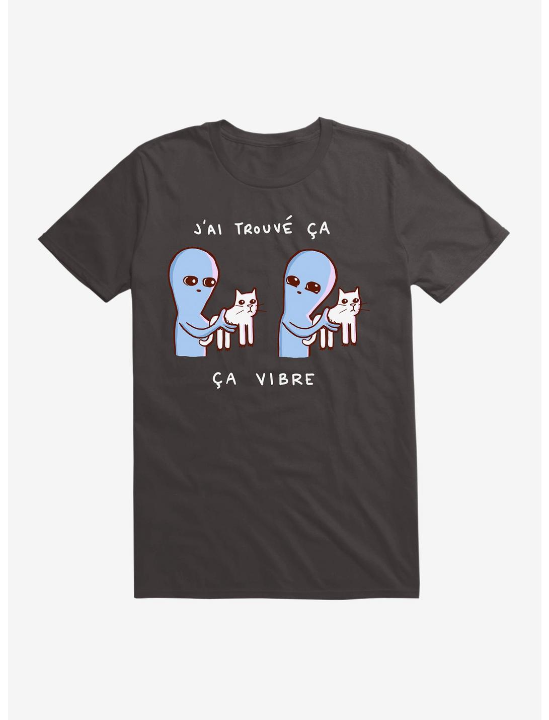 Strange Planet Vibrating In French T-Shirt, BLACK, hi-res