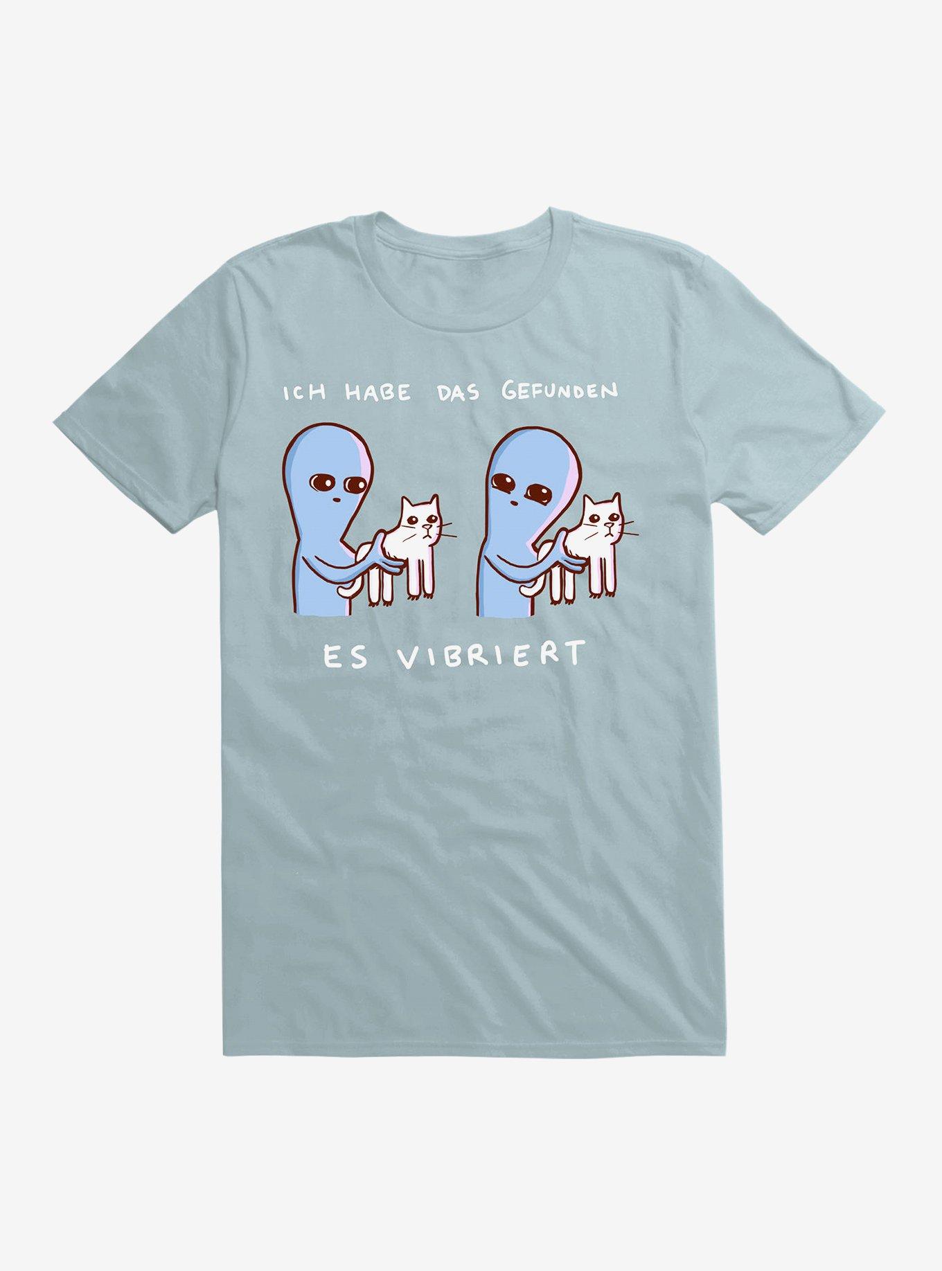 Strange Planet Vibrating In German T-Shirt
