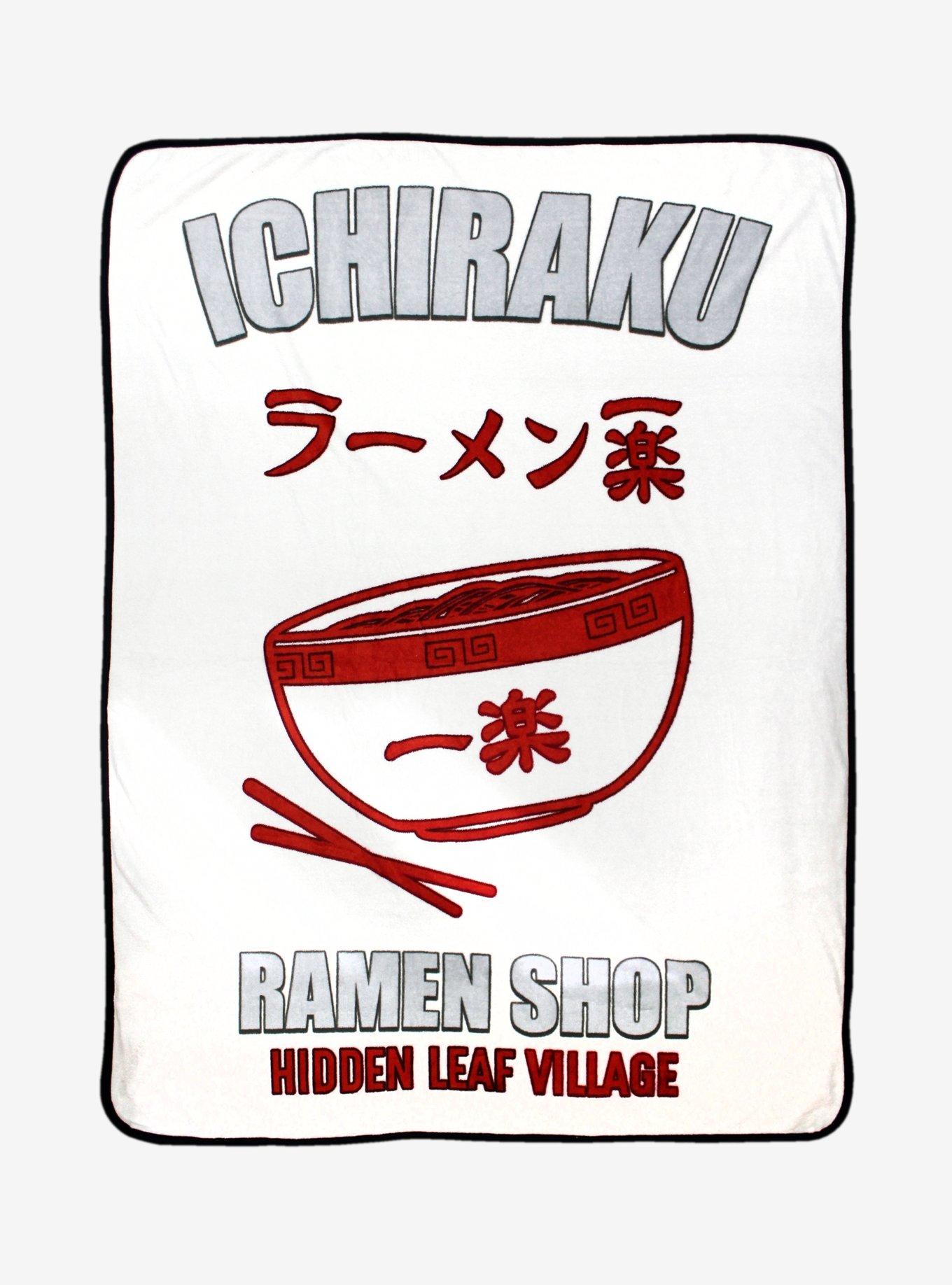 Naruto Shippuden Ichiraku Ramen Shop Throw Blanket Hot Topic