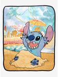 Disney Lilo & Stitch Beach Day Throw Blanket, , hi-res