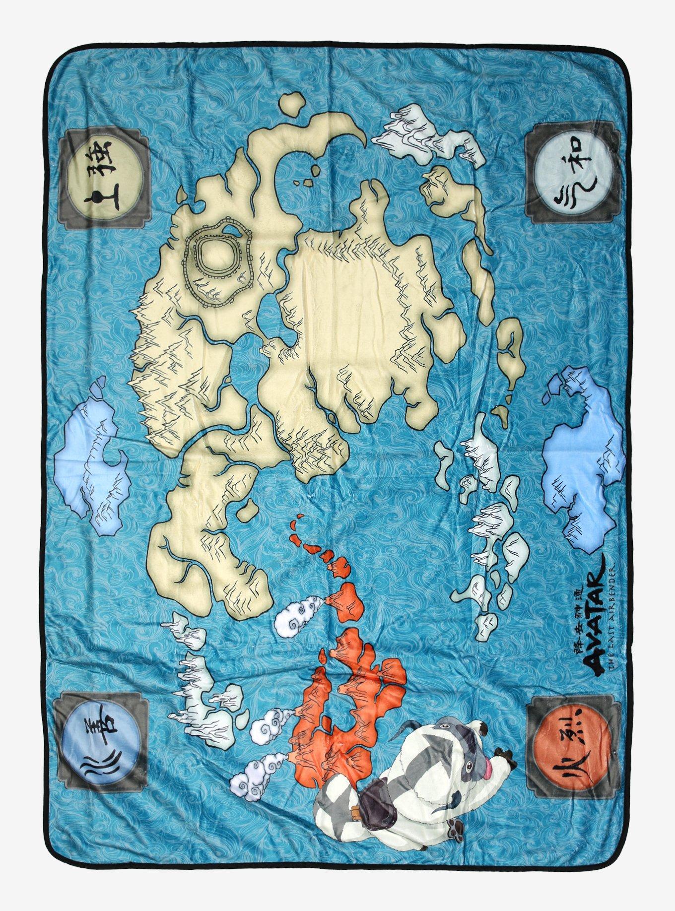 Mapping Avatar: The Last Airbender