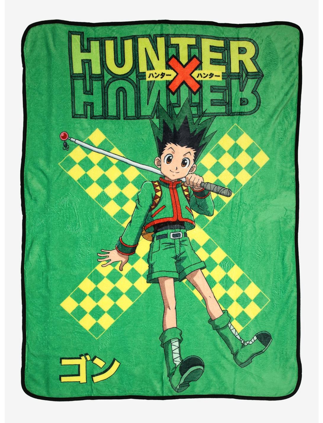 Hunter X Hunter Gon Green Throw Blanket, , hi-res