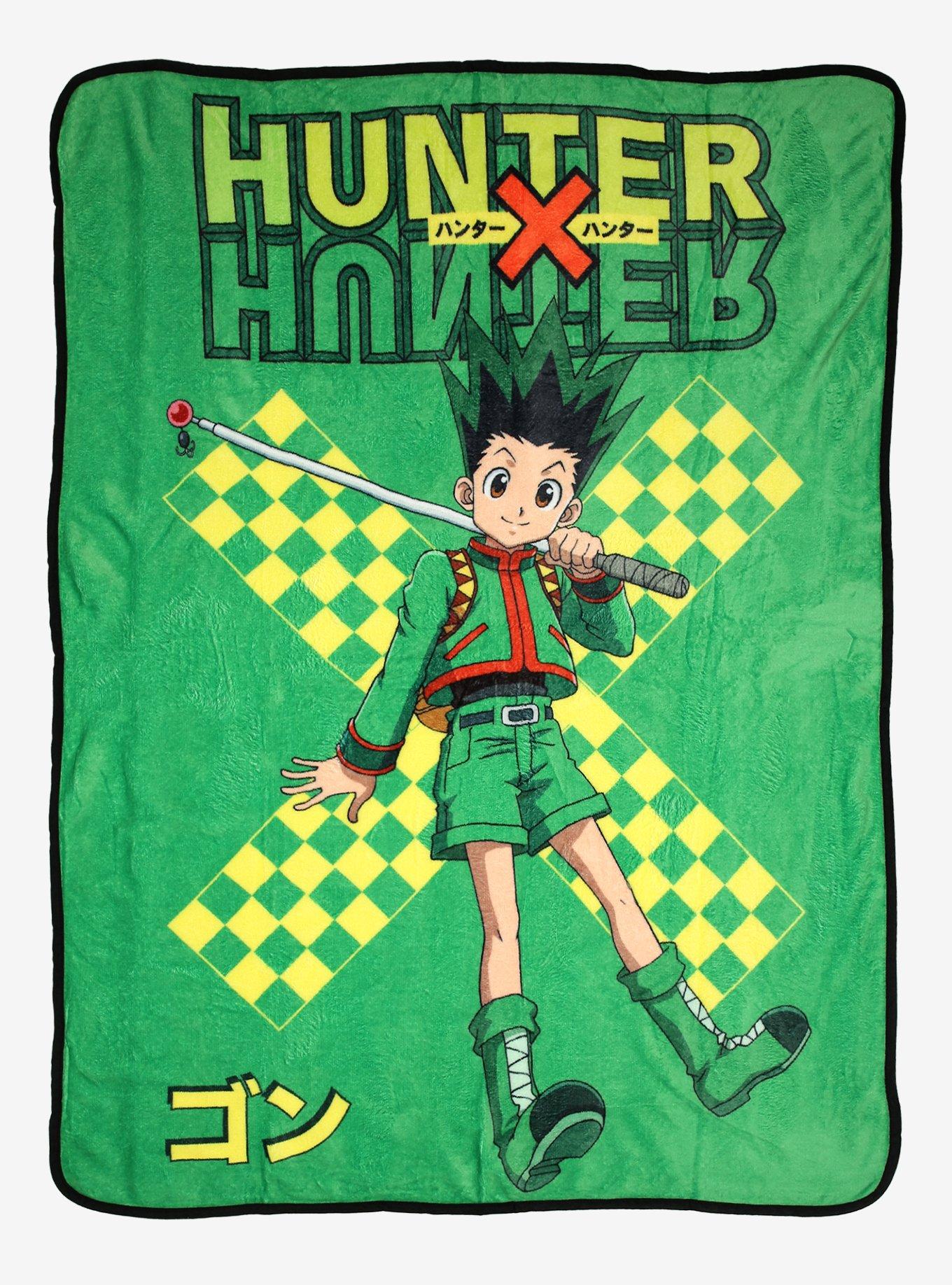 Hunter X Hunter Gon Green Throw Blanket