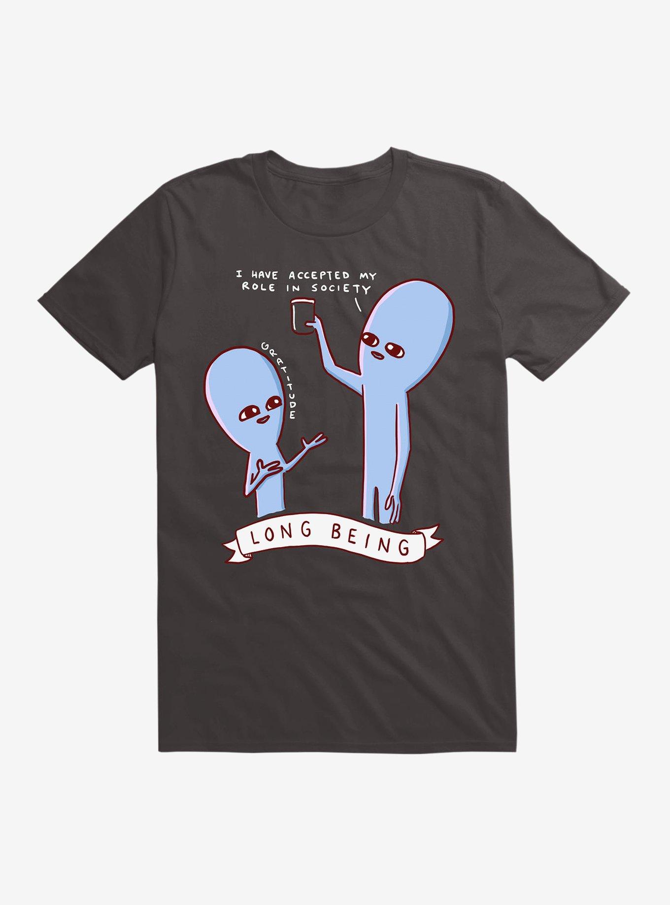 Strange Planet Being T-Shirt, BLACK, hi-res