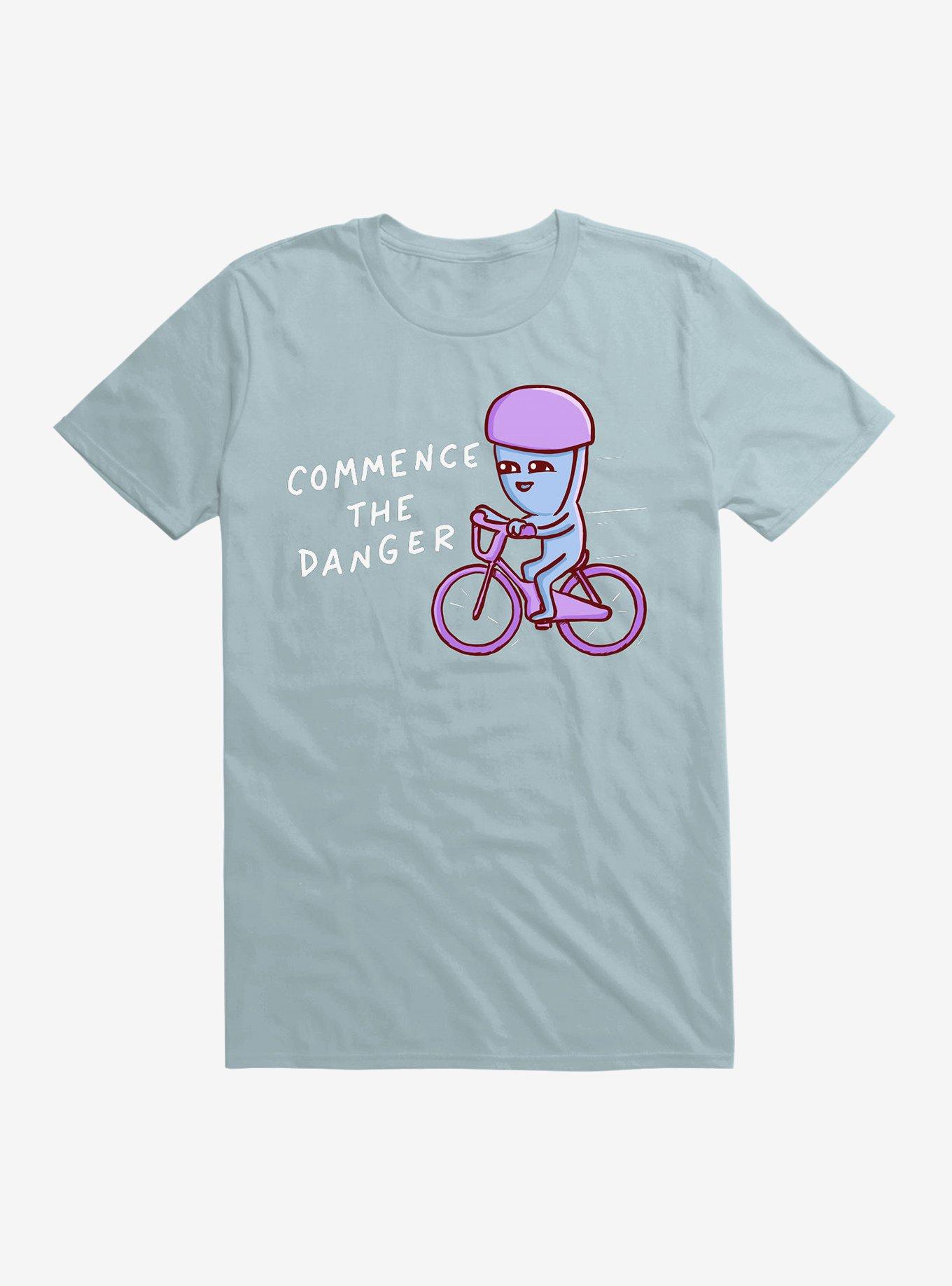 Strange Planet Commence The Danger T-Shirt, LIGHT BLUE, hi-res