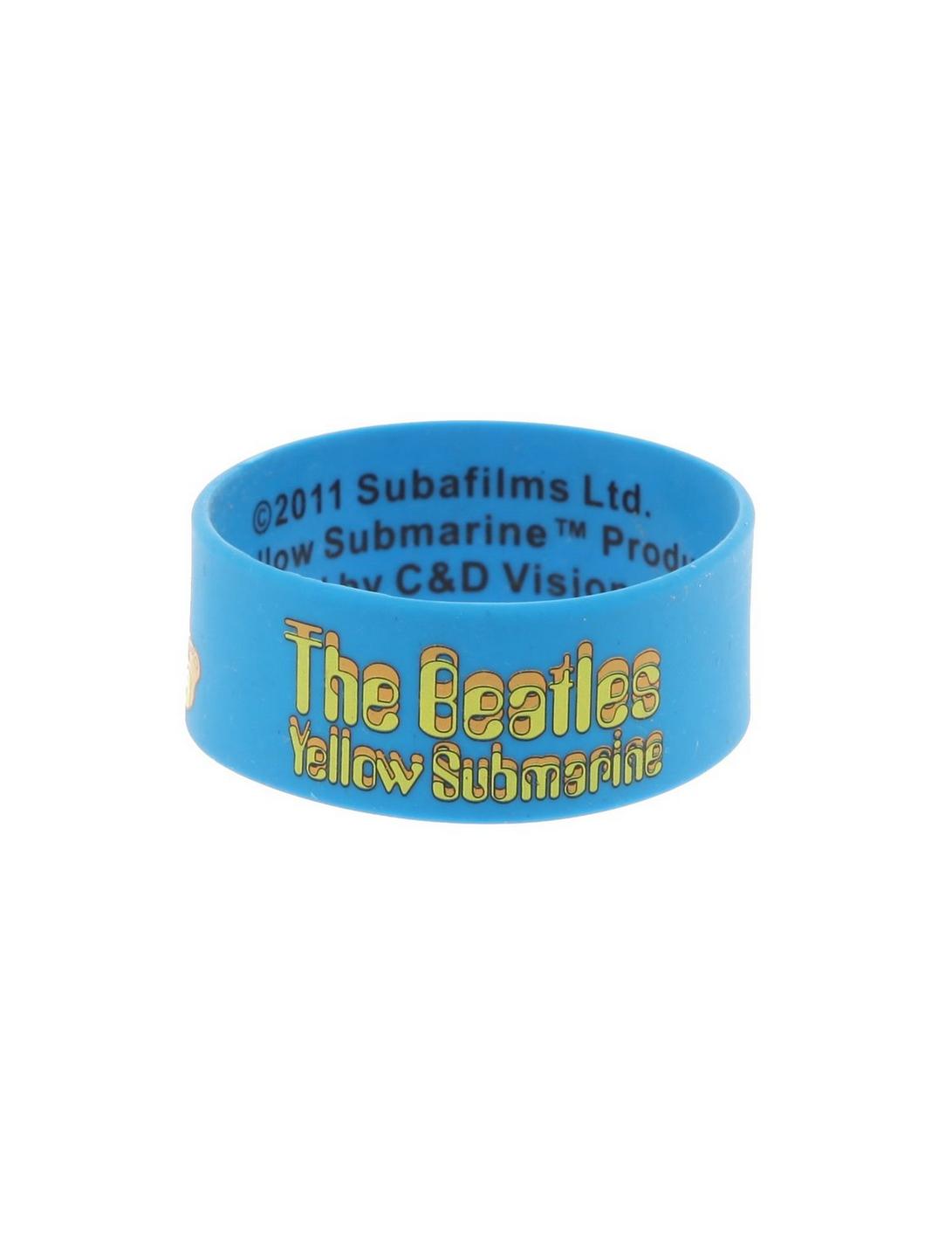 The Beatles Yellow Submarine Rubber Bracelet, , hi-res