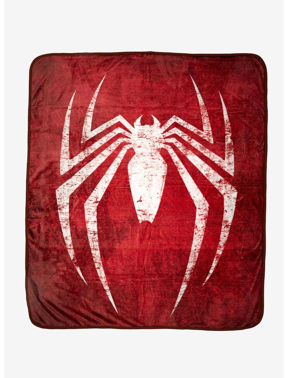 Marvel Spider-Man Gamerverse Logo Throw Blanket, , hi-res