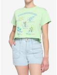 Wondrous Plants Girls Crop T-Shirt, MULTI, hi-res
