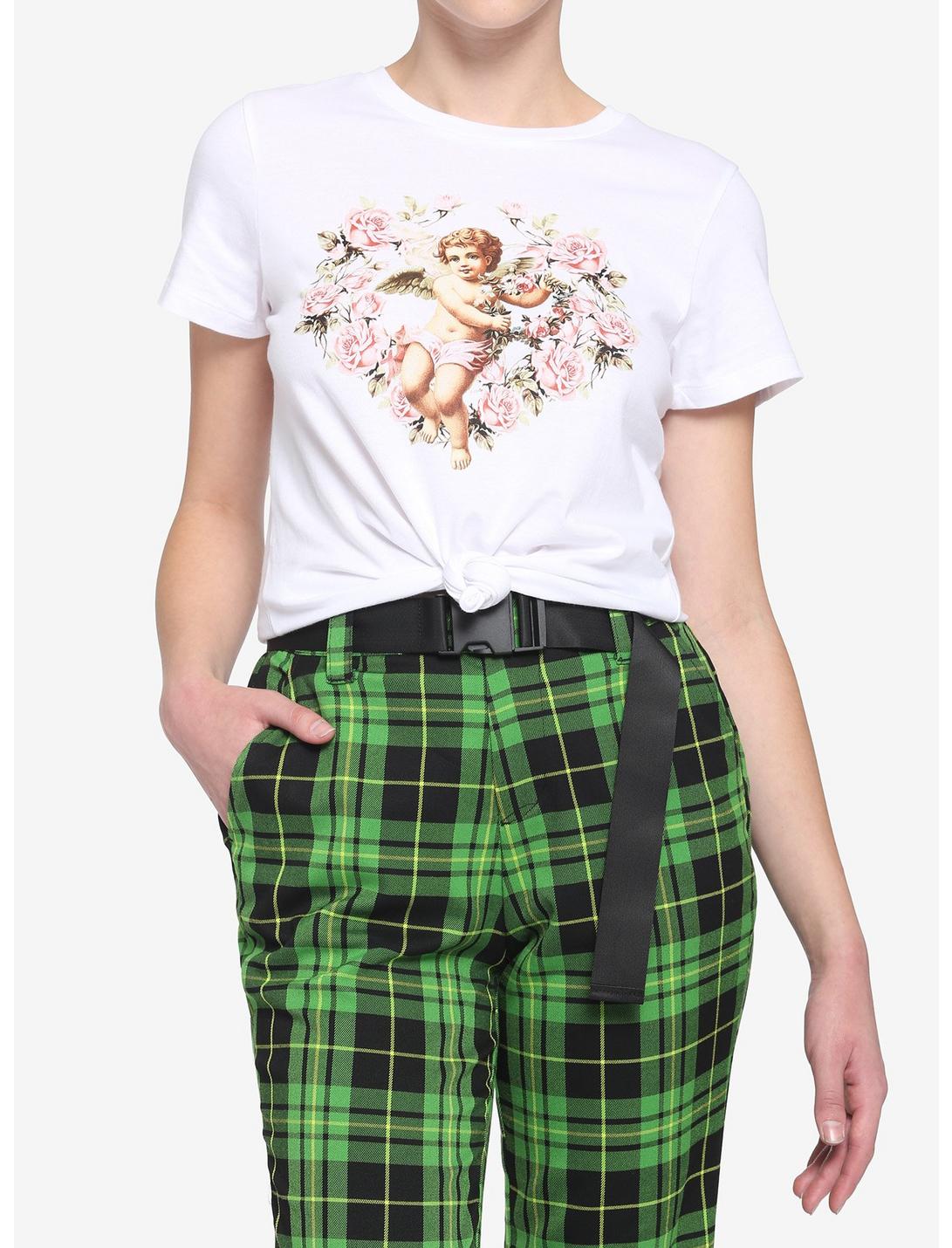 Floral Angel Girls T-Shirt, MULTI, hi-res