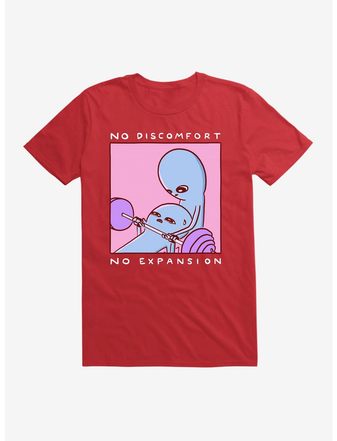 Strange Planet No Expansion T-Shirt, RED, hi-res