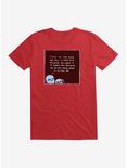 Strange Planet The Void T-Shirt, RED, hi-res