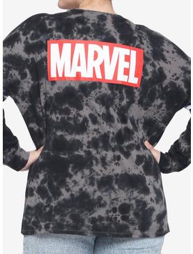 Her Universe Marvel Logo Tie-Dye Athletic Jersey Plus Size, , hi-res