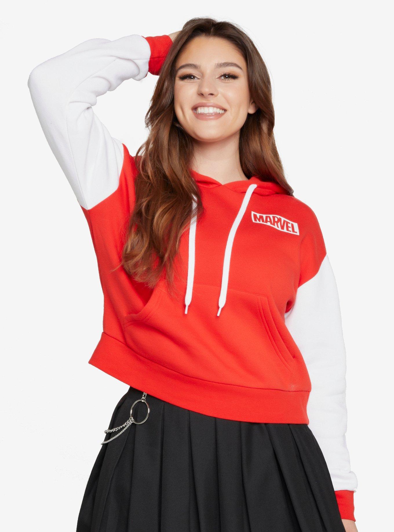 Her Universe Marvel Color-Block Hoodie, MULTI, hi-res
