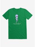 Strange Planet Medium Danger T-Shirt, KELLY GREEN, hi-res