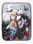The Nightmare Before Christmas Group Throw Blanket, , hi-res