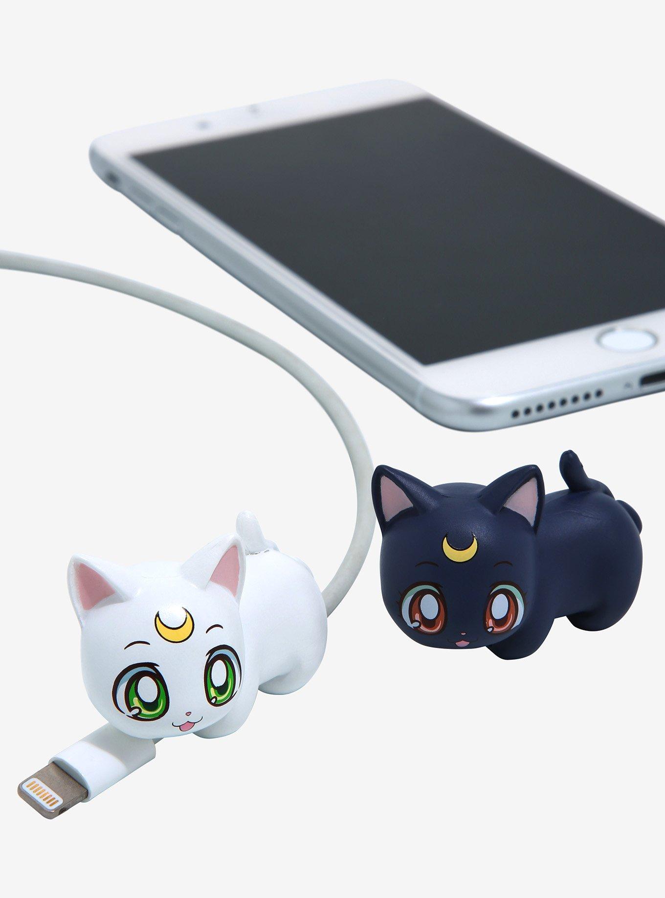 Sailor Moon Luna & Artemis Cable Cover Set - BoxLunch Exclusive , , hi-res