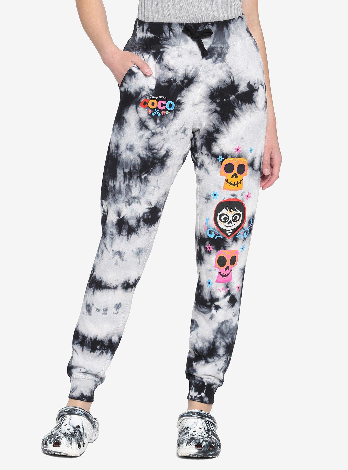 Disney Pixar Coco Tie-Dye Girls Sweatpants