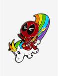 Marvel Deadpool Rainbow Unicorn Enamel Pin - BoxLunch Exclusive, , hi-res
