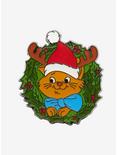 Loungefly Disney The Aristocats Toulouse Wreath Holiday Enamel Pin, , hi-res