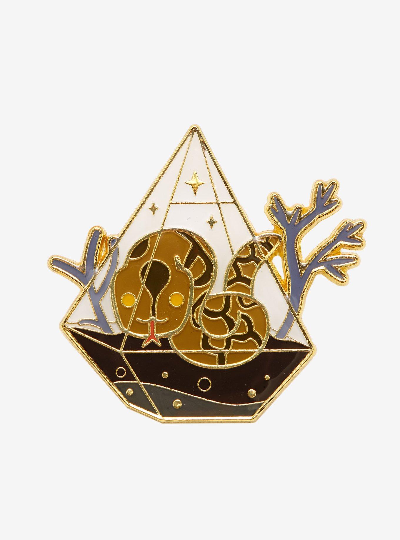 Loungefly Harry Potter Basilisk Terrarium Enamel Pin - BoxLunch Exclusive, , hi-res