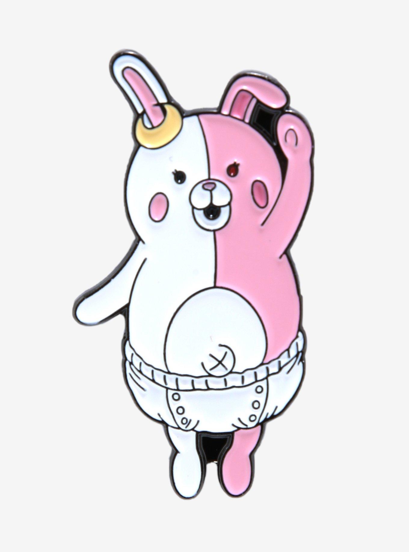 Danganronpa Monomi Waving Enamel Pin, , hi-res