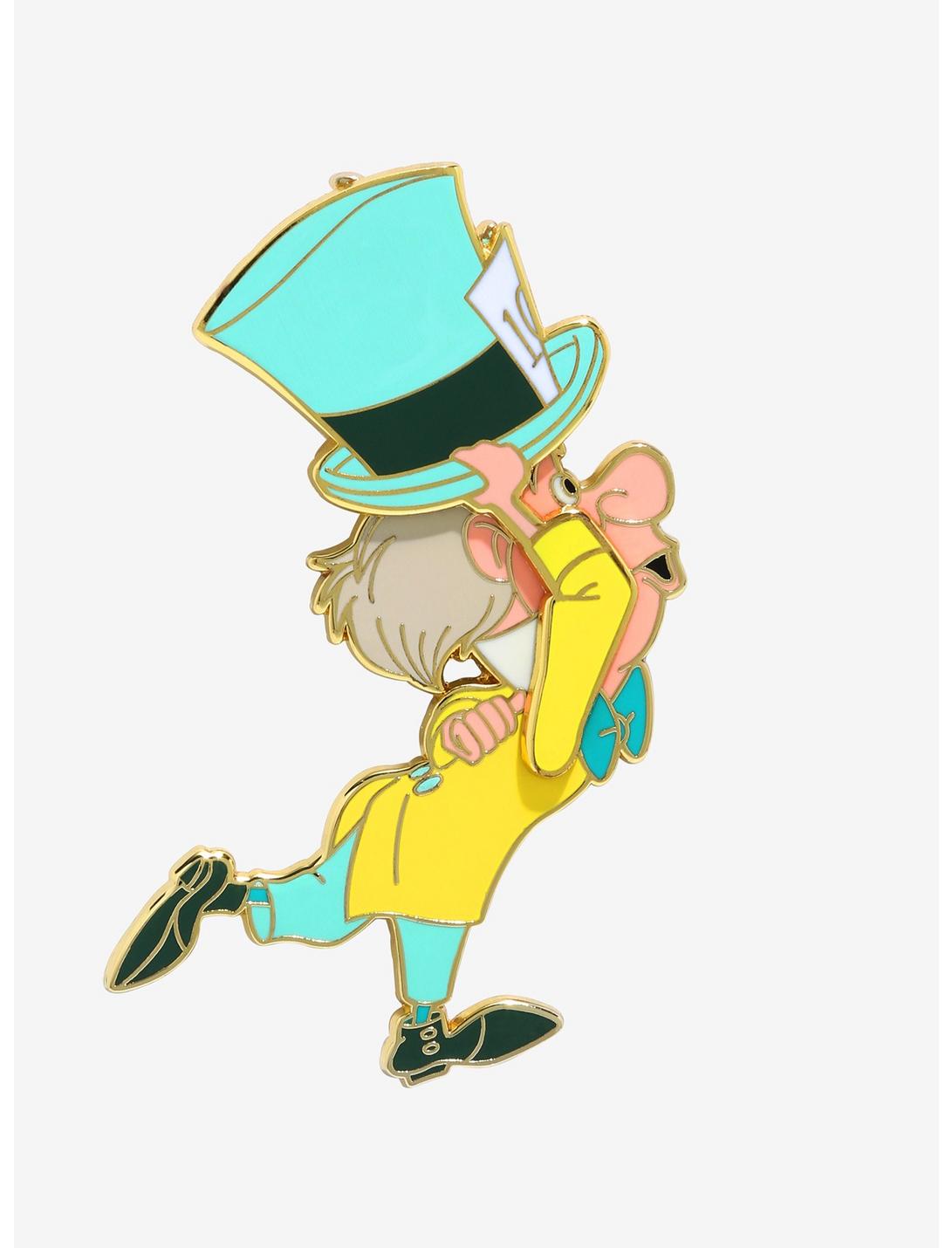 Loungefly Disney Alice in Wonderland Mad Hatter with Cake Limited Edition Enamel Pin - BoxLunch Exclusive, , hi-res