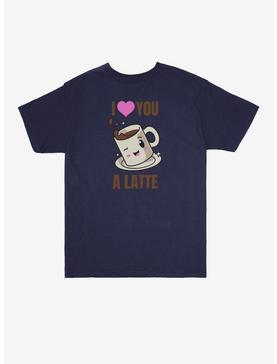 Mommy & Me Match Love You A Latte Youth T-Shirt, , hi-res