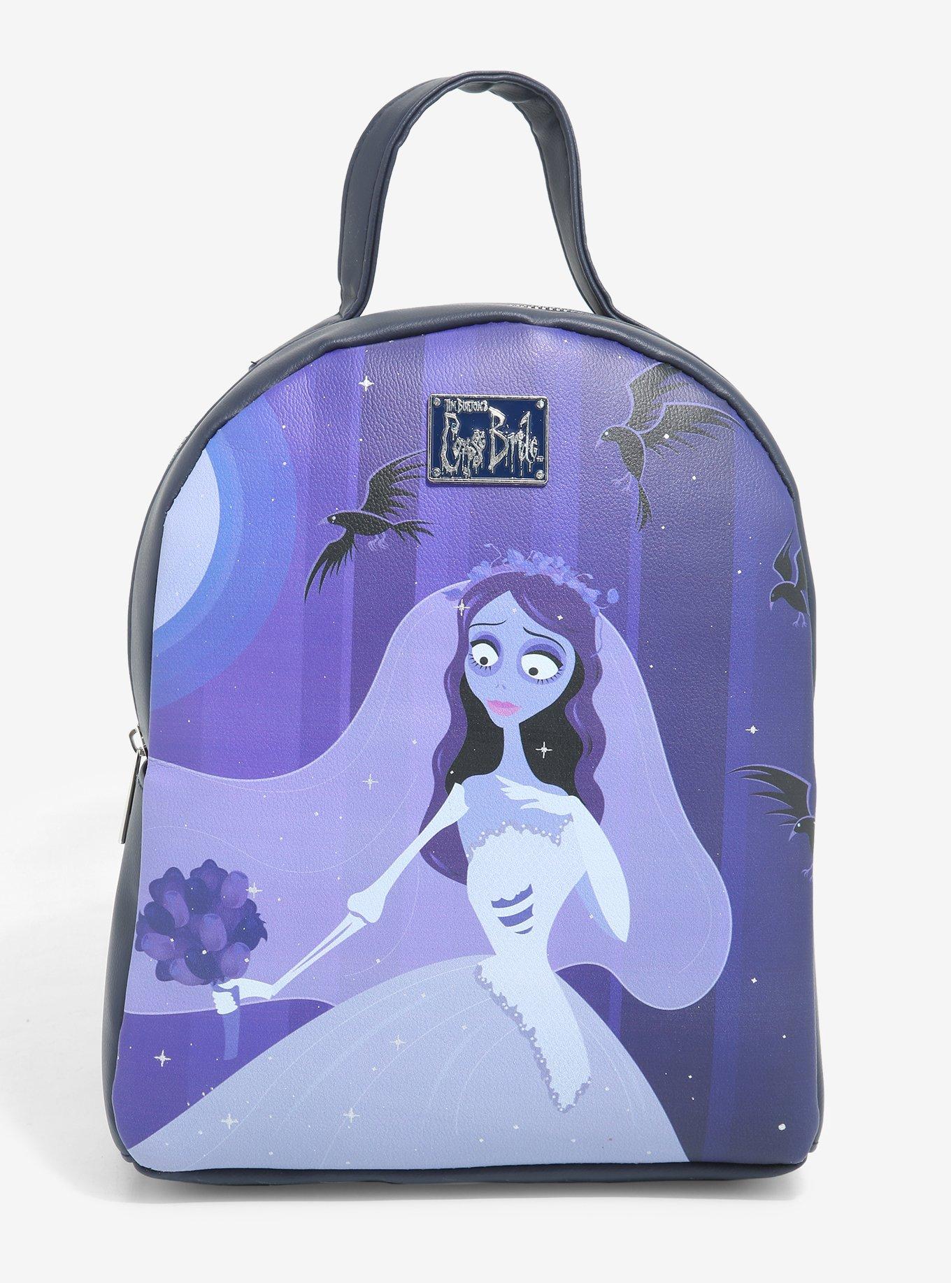 A3 NWT Loungefly SDCC 2022 Mini Backpack Corpse Bride Emily & Victor  Glow GITD