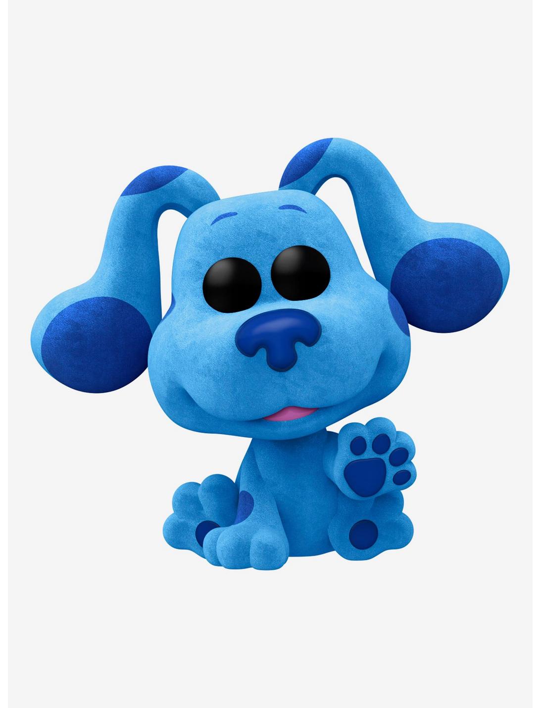 Funko Nickelodeon Blue's Clues Pop! Television Blue (Flocked) Vinyl Figure Hot Topic Exclusive, , hi-res