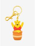 Loungefly Disney Winnie the Pooh Hunny Pot Pooh 3D Keychain - BoxLunch Exclusive, , hi-res
