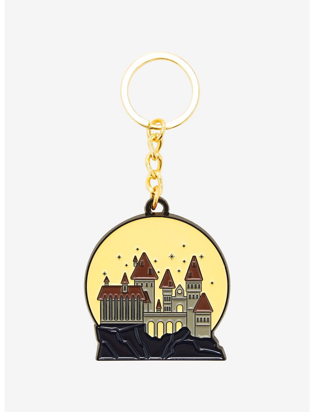 Harry Potter Hogwarts Castle Moonlight Keychain - BoxLunch Exclusive, , hi-res