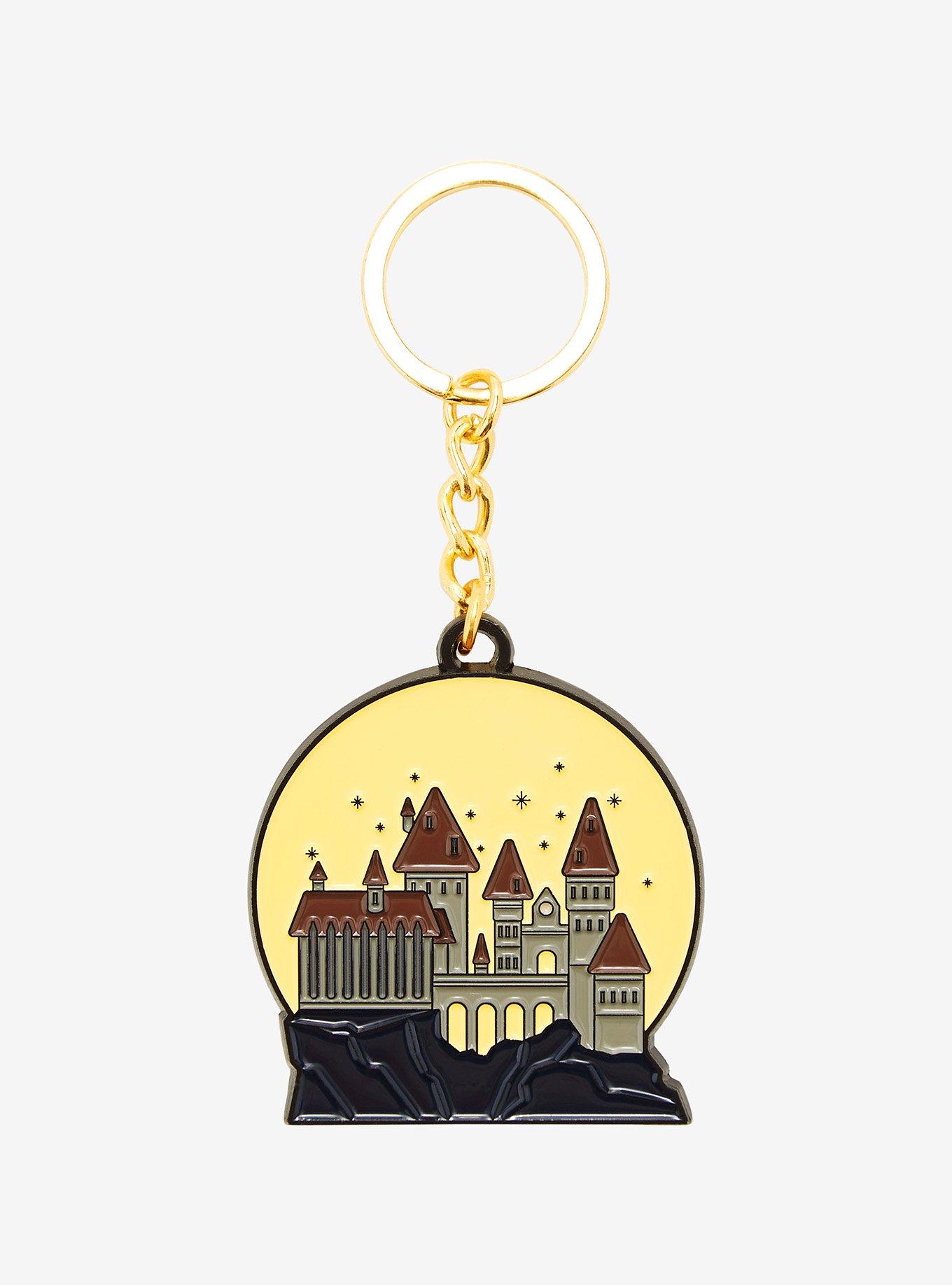 Harry Potter Hogwarts Castle Moonlight Keychain - BoxLunch Exclusive, , hi-res