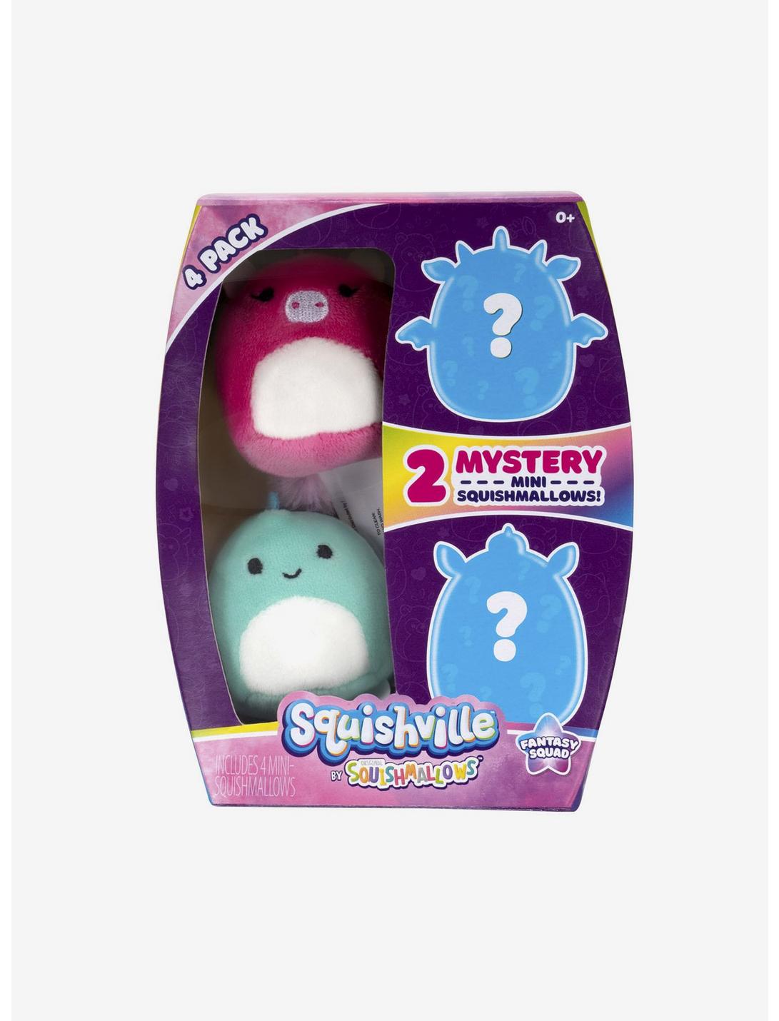 Squishmallows Squishville Mystery Fantasy Squad 4 Pack, , hi-res