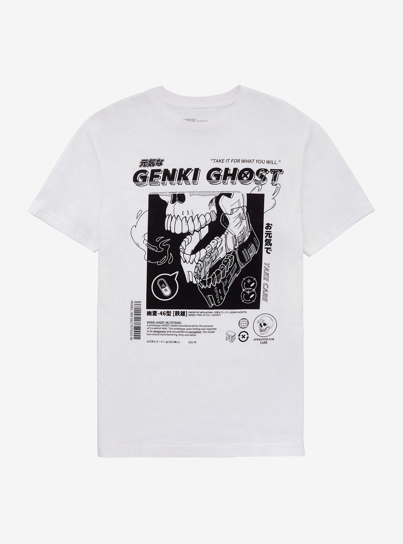 Model Ghost 46 T-Shirt By Genki Ghost, MULTI, hi-res