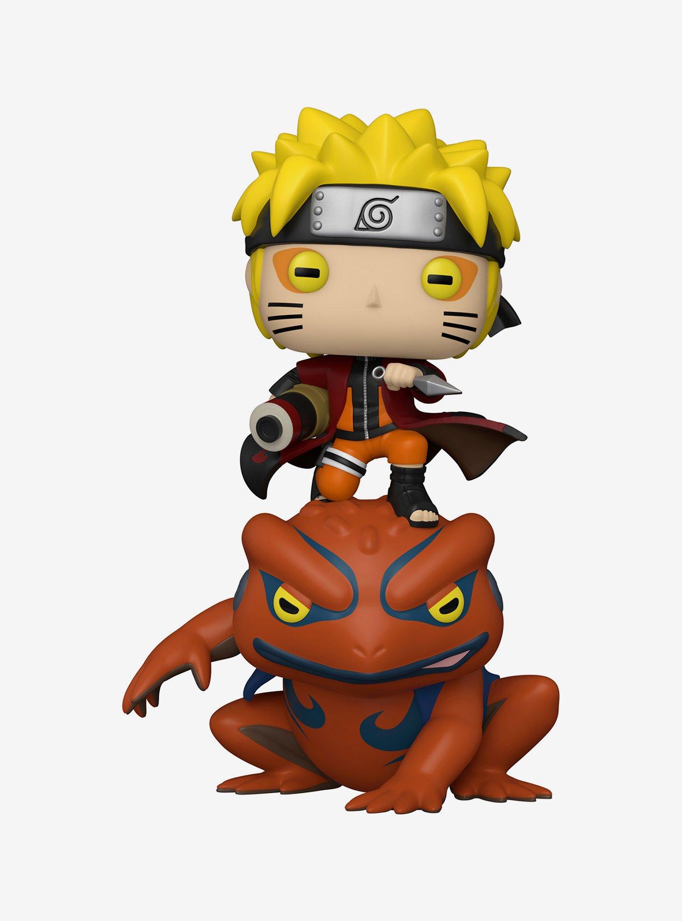 Funko Naruto Shippuden Pop! Rides Naruto On Gamakichi Vinyl Figure Hot  Topic Exclusive