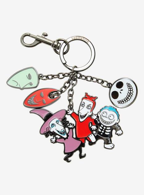 【Lounge Fly】Nightmare Before Christmas Sally Keychain Loungefly Disney The Nightmare Before Christmas Lock, Shock
