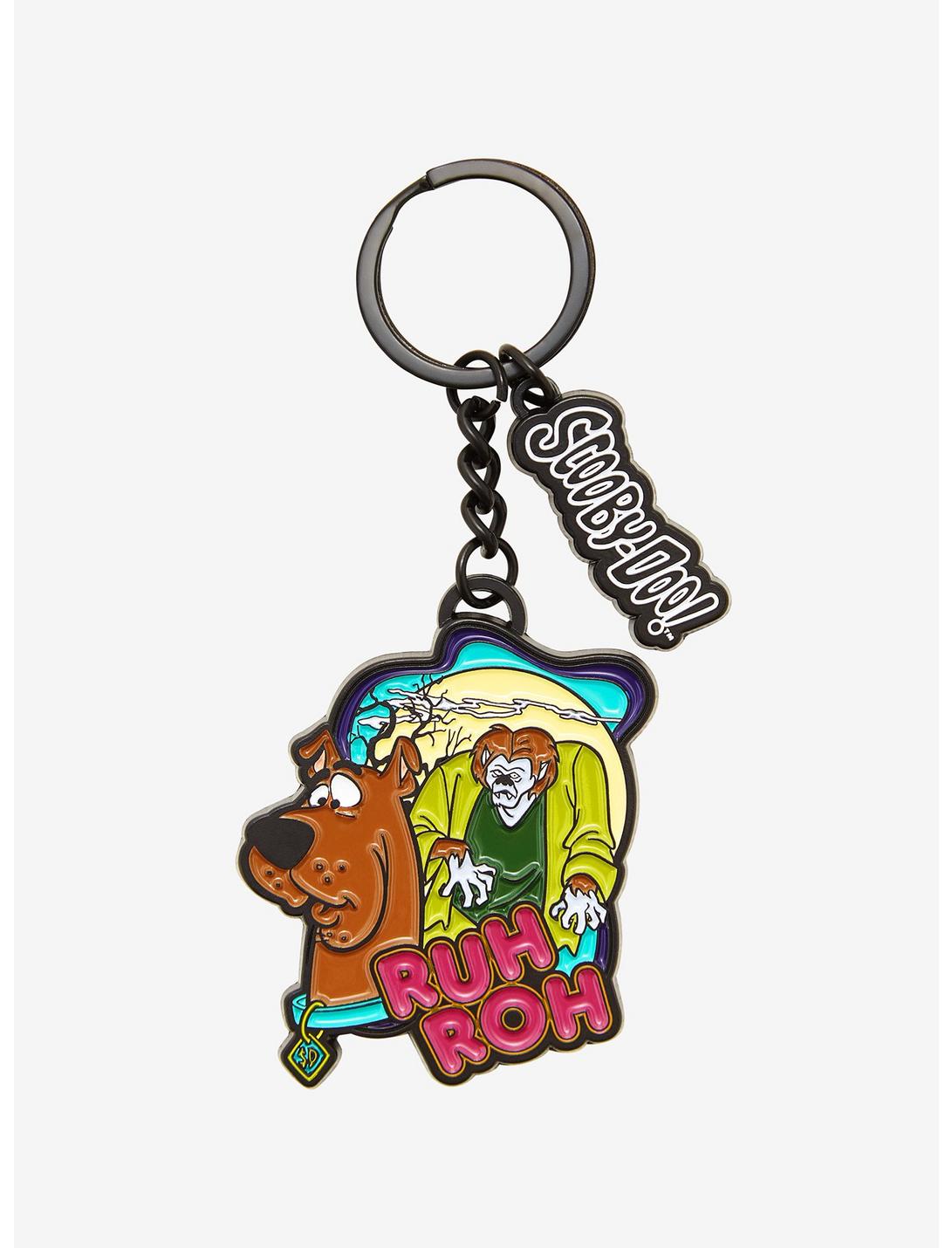Scooby-Doo Ruh Roh Monster Keychain - BoxLunch Exclusive, , hi-res