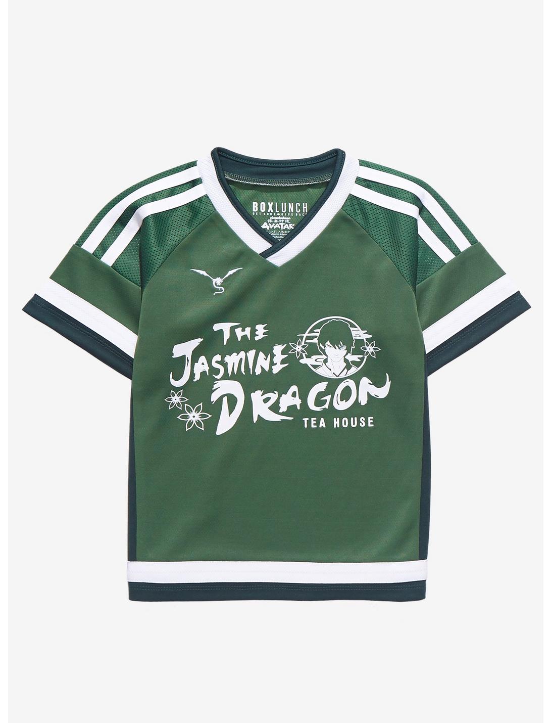 Avatar: The Last Airbender The Jasmine Dragon Toddler Jersey - BoxLunch Exclusive, OLIVE, hi-res