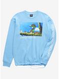 Hunter x Hunter Gon Scenic Toggle Crewneck - BoxLunch Exclusive, LIGHT BLUE, hi-res