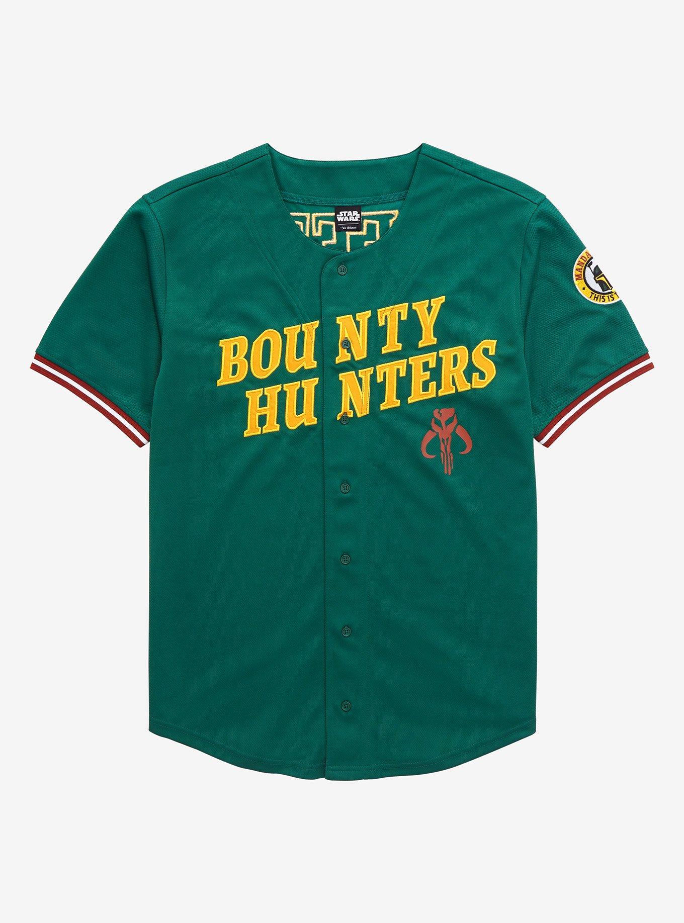 Our Universe Star Wars Bounty Hunters Boba Fett Baseball Jersey