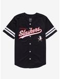 Halloween Haddonfield Slashers Michael Myers Baseball Jersey - BoxLunch Exclusive, BLACK, hi-res